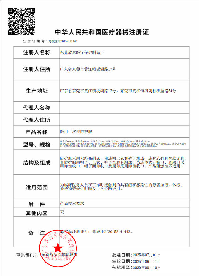 医用一次性防护服注册证-粤械注准20152141442.jpg